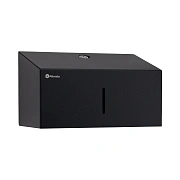 Диспенсер для полотенец листовых Merida Stella R ASC201.R, черный, металлический, Мини