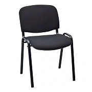 Стул FA_EChair Rio(ИЗО) черн, ткань черная С-11/ТК-1