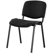 Стул UA_EChair Rio(ИЗО/ISO) черн, ткань черная С-11