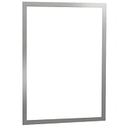 Рамка алюминевая Durable Duraframe А3, серебристая, самоклеящаяся, 2шт, 4873-23